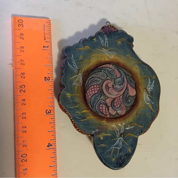 Mystic masquerade face mask xmas ornament G. DeBrekht NWOT - Picture 5 of 9